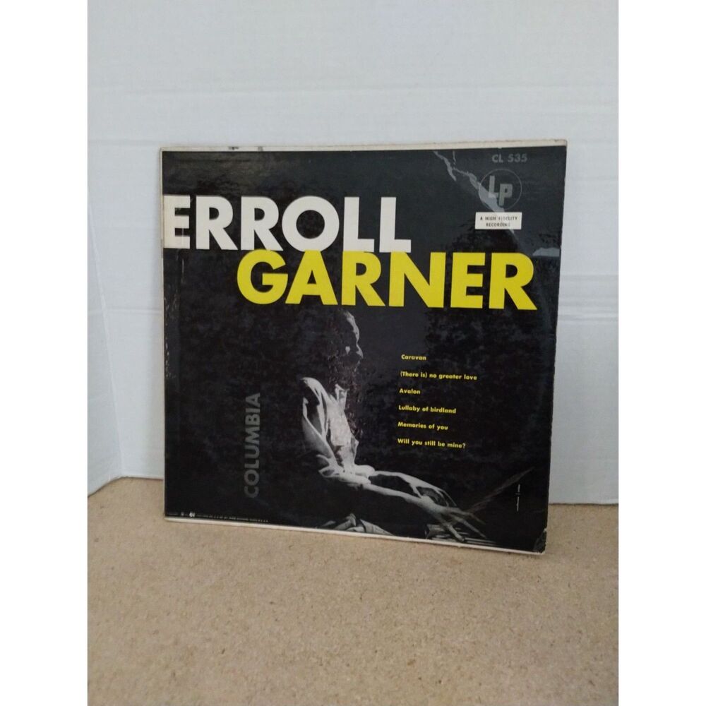ERROLL GARNER Erroll Garner 1956 Vinyl LP Columbia CL 535